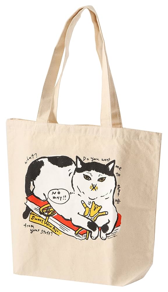 Amazon.co.jp: 【神保町にゃんこ堂】肩掛けトートバッグ~く